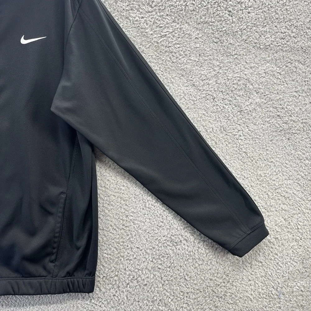 Nike Golf Track Jacket Men's Size Small Black Full Zip Therma-Fit Jacket Size S